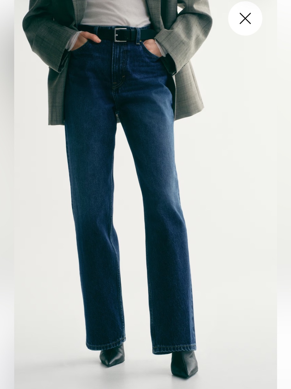 H&M x Denim Straight Leg Jeans - Women's Size 8